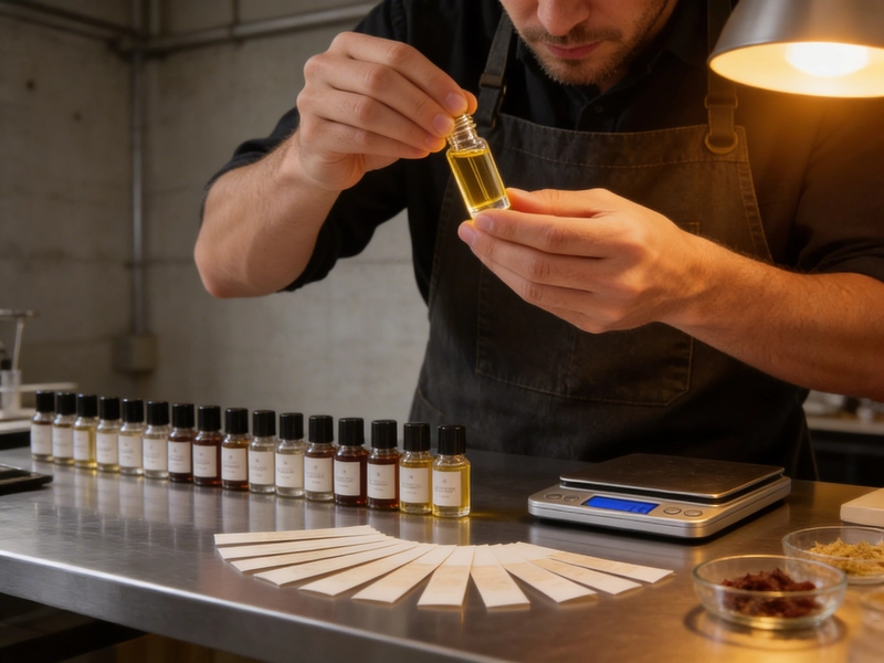 Essences de parfum El Nabil formulées à Grasse